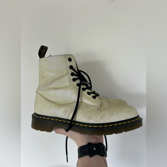 Dr. Martens Pascal Glitter Boots Size 9 - Picture 3 of 9